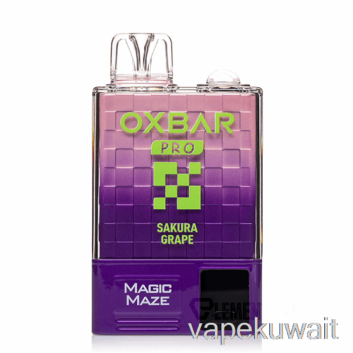 Oxbar ماجيك متاهة برو 10000 نظام Vape Sakura العنب القابل للتصرف